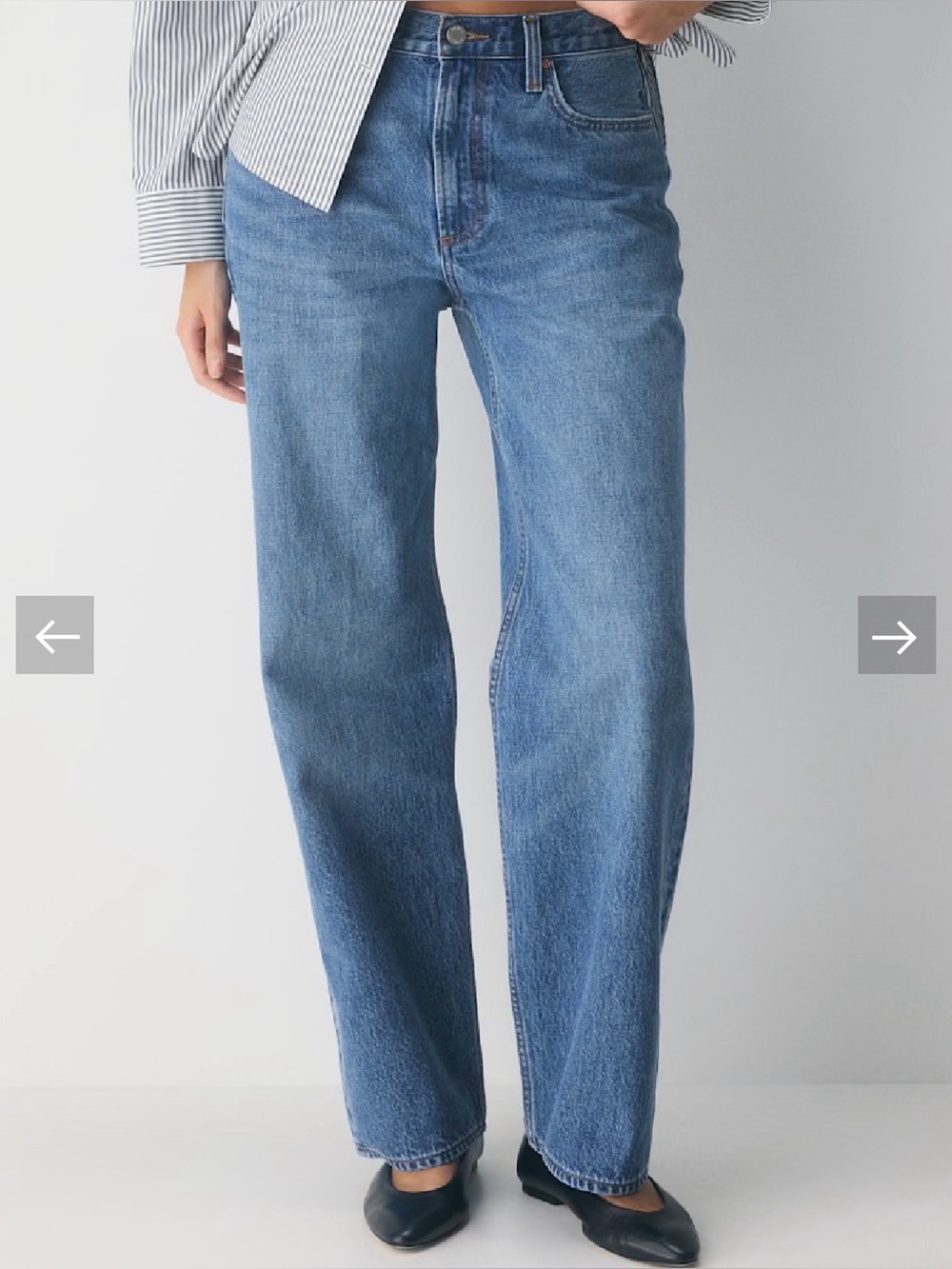 Denim Forum The '90s Iggy Lo-Rise Baggy Jean